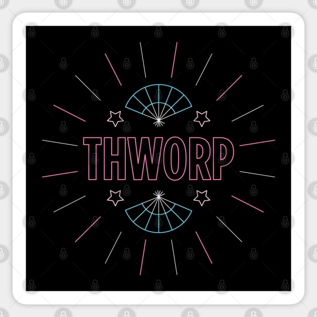 Thworp Sticker by Vicener